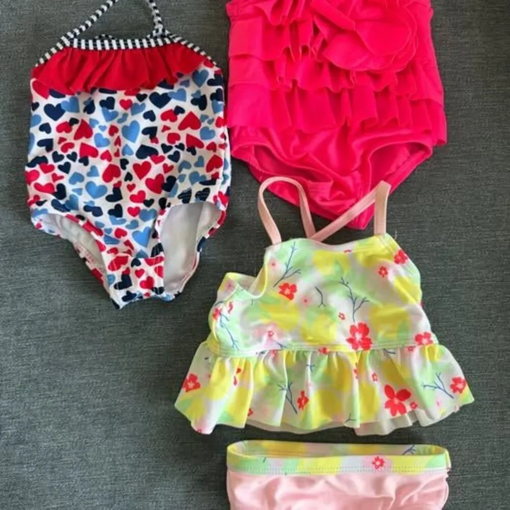 Baby Girl Swimsuits Size 0-3M